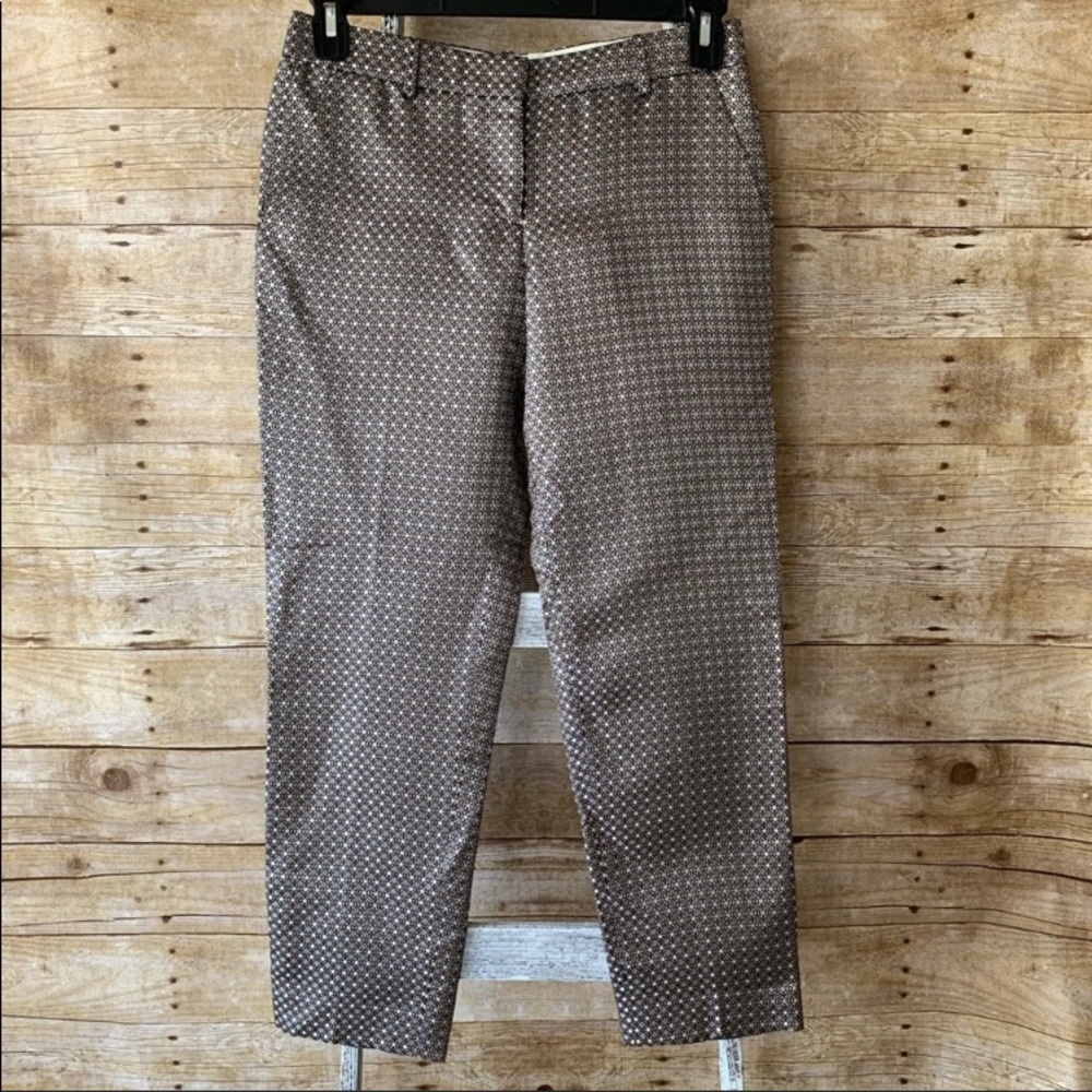 J Crew foulard pinwheel pants